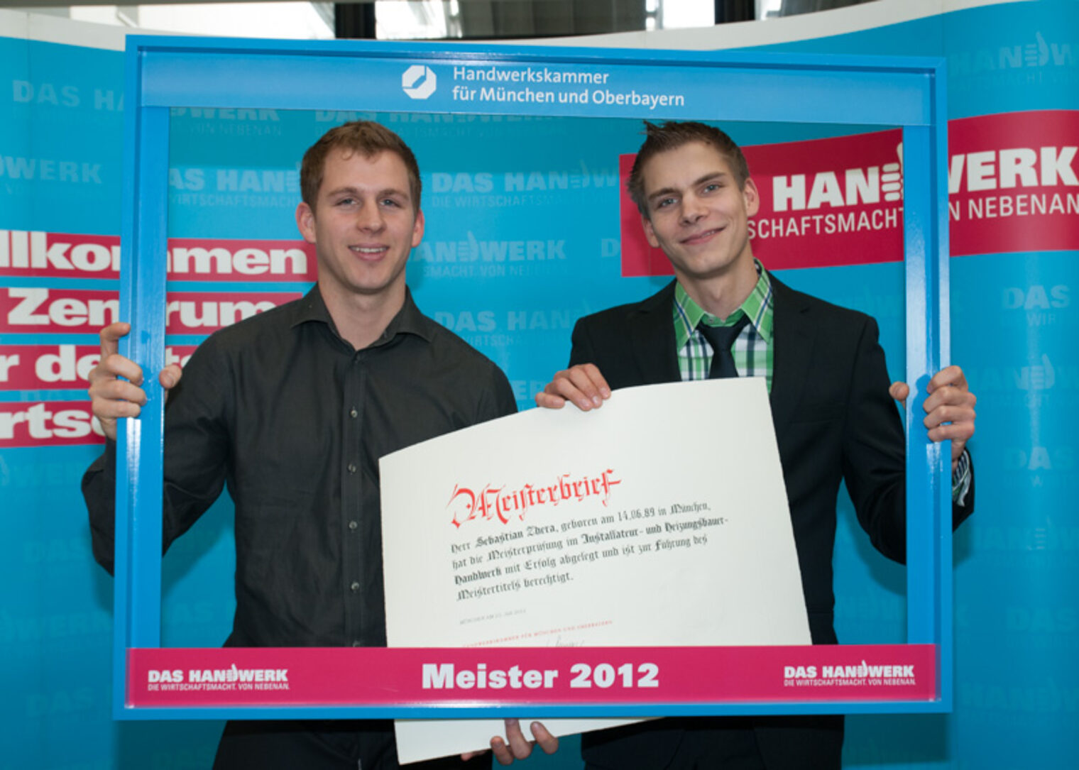 Eindrücke von der Meisterfeier 2012 der Handwerkskammer für München und Oberbayern.