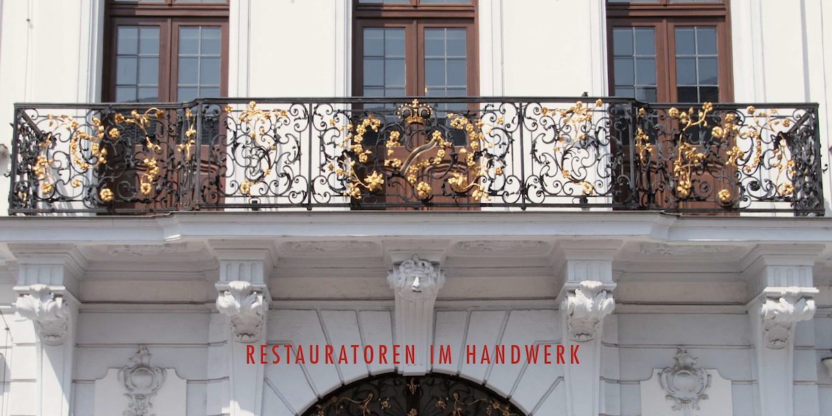 Galerie Handwerk, Titelbild "Restauratoren"