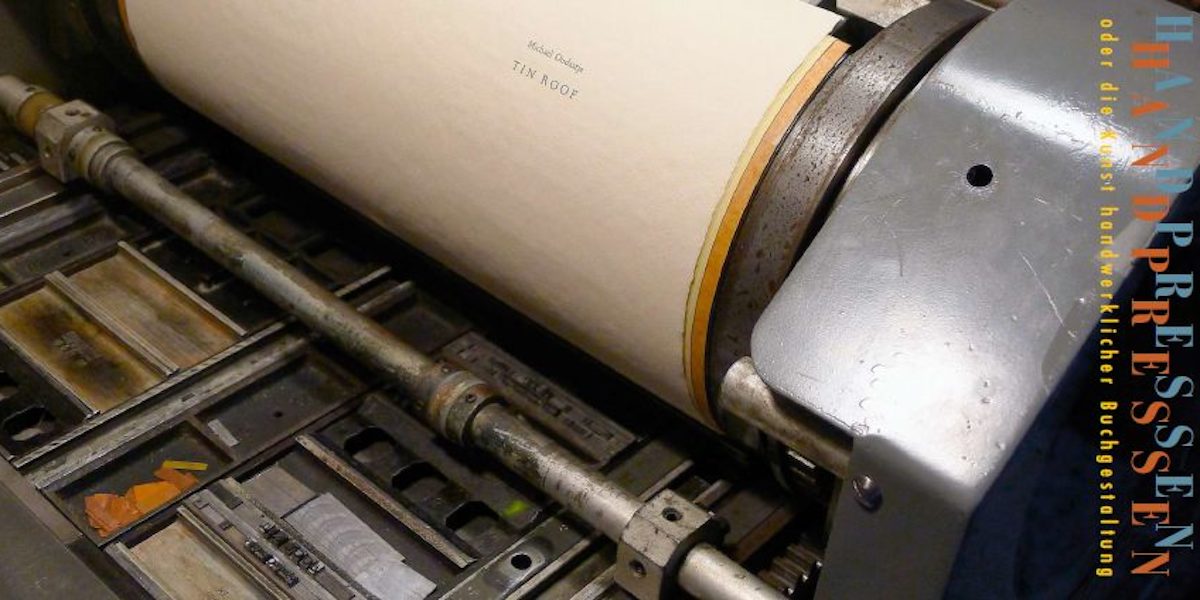 Handpressen, Galerie Handwerk