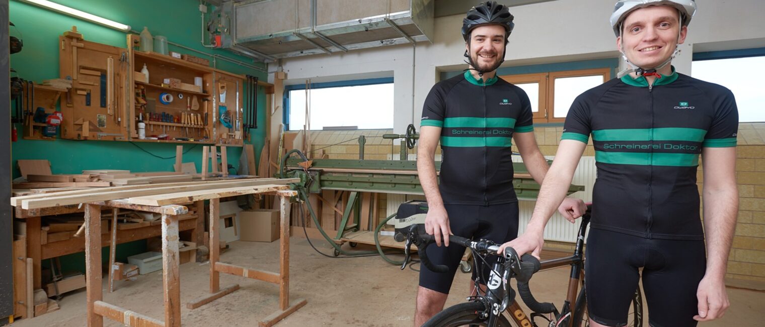 Fahrrad Traumrad Holzrad Rennrad Werkstatt Schreiner