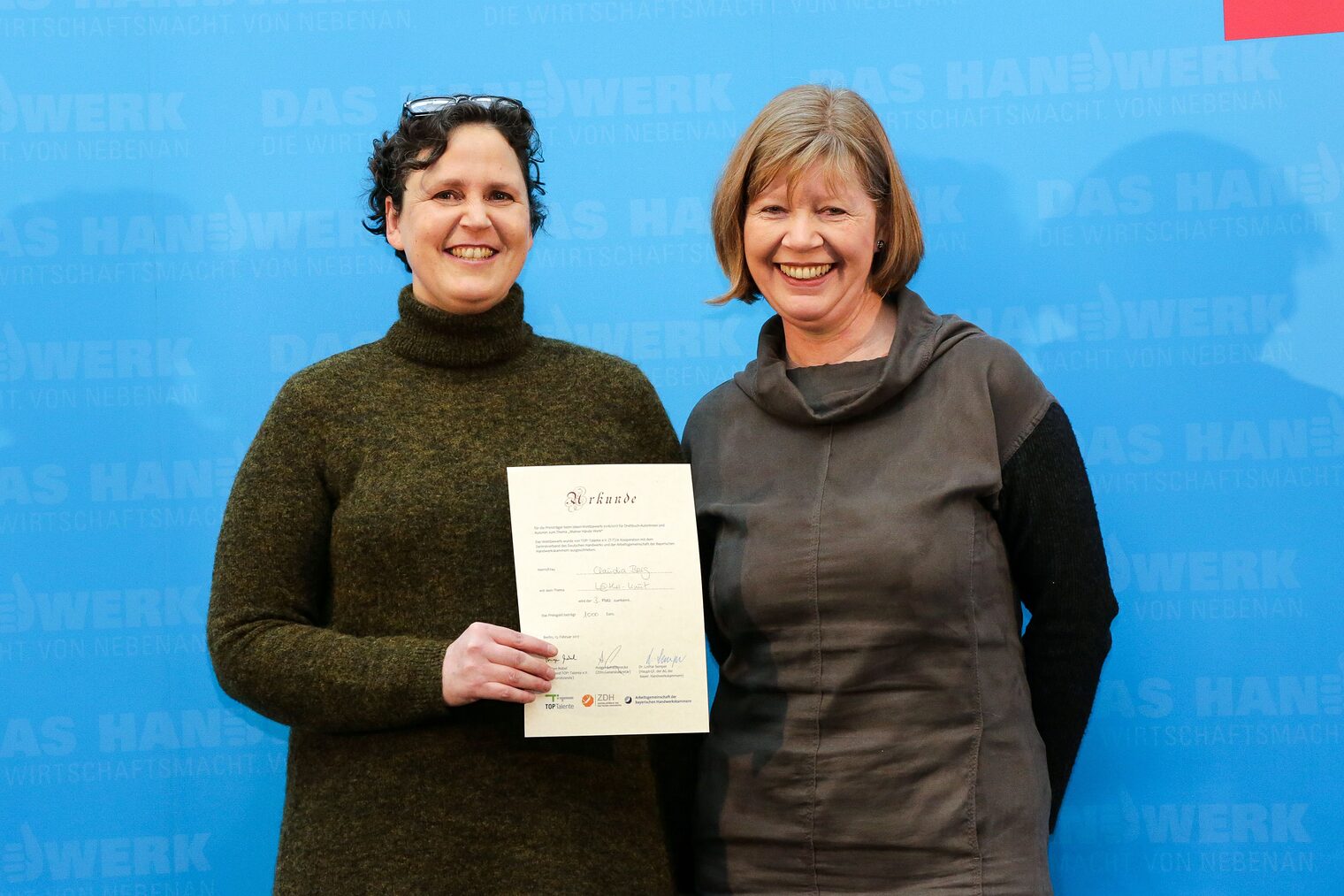 Claudia Berg, 3. Preis, Brigitte Dithard (Redakteurin, SWR)