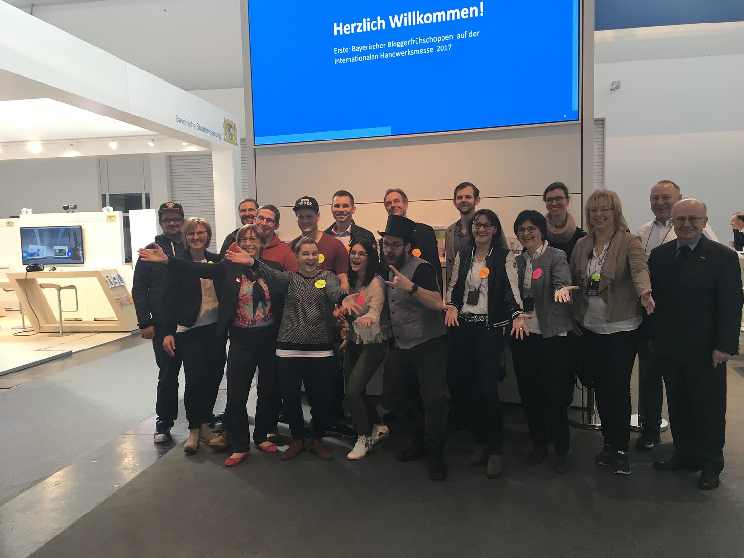 Bloggerfrühschoppen auf der Internationalen Handwerksmesse 2017