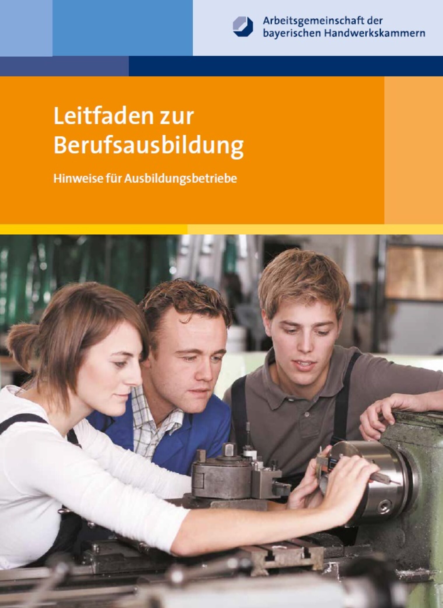 Leitfaden zur Berufsausbildung _Titelbild