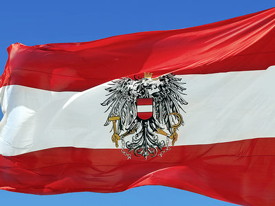 Flagge, Österreich, wehen, Wind, Österreichische Flagge, rot, weiß, National, Symbol, blauer Himmel, Fahnenmast emblem, fabric, flag, austria, austrian, national, red, white, sky, symbol, waving, wind, clear, sky, blue, pole
