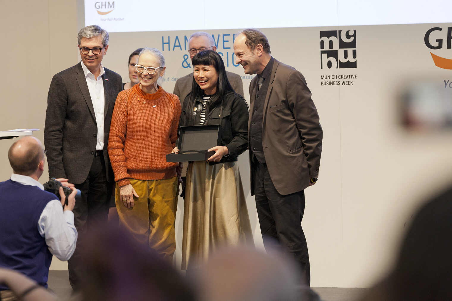 Herbert Hofmann Preisverleihung 2018,Sonderschau Schmuck Internationale Handwerksmesse München 2018