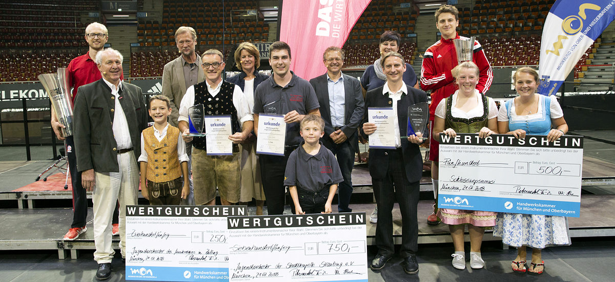 Gewinner Jugendblaskapellenwettbewerb 2018