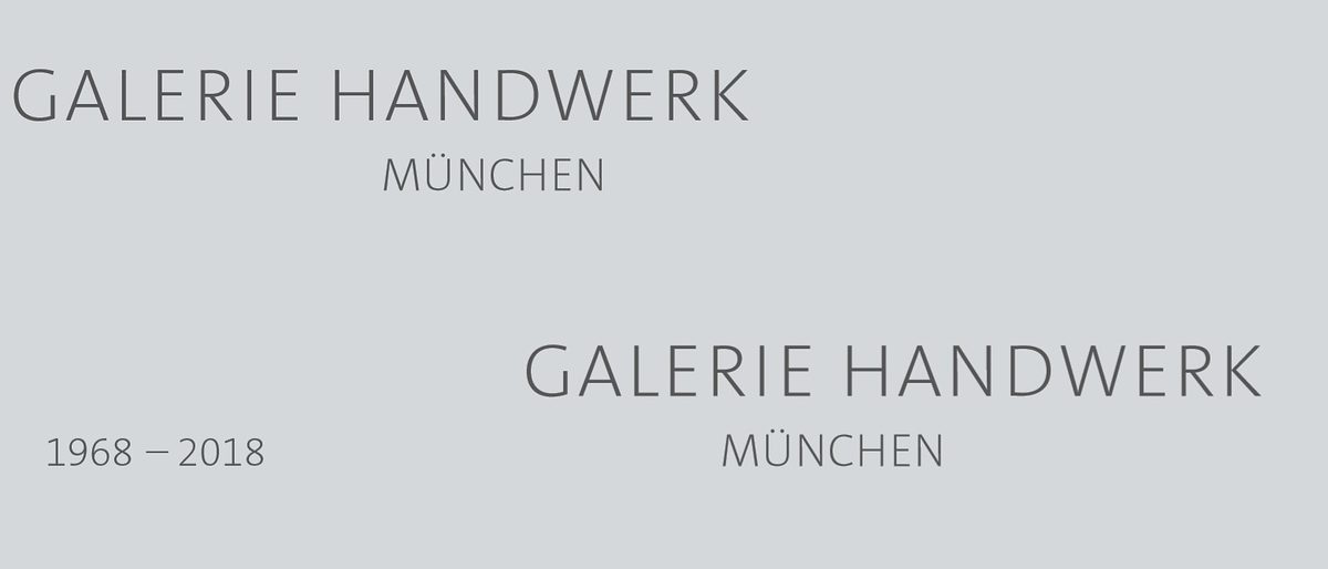 50 Jahre Galerie Handwerk