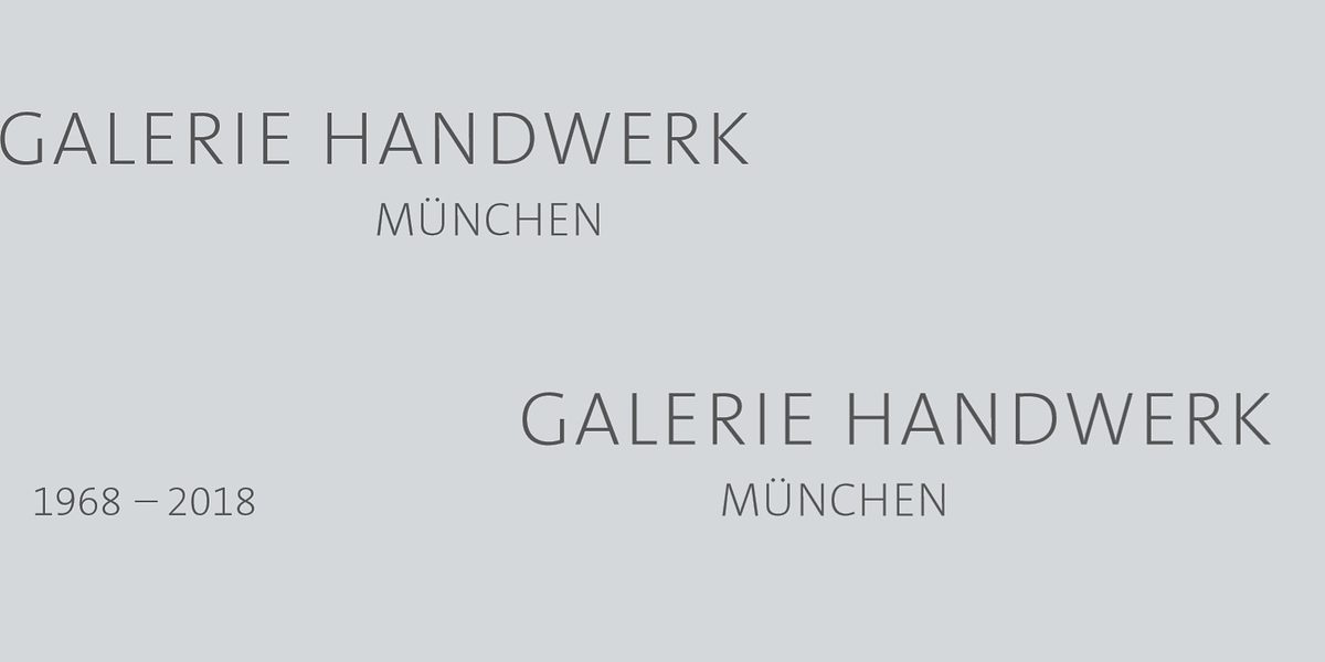 50 Jahre Galerie Handwerk