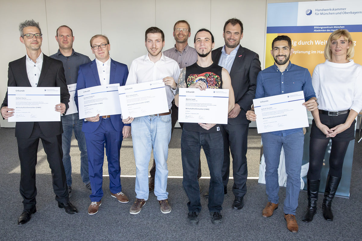 Betriebs-/Wirtschaftsinformatiker (HWK) 2018 Betriebs-/Wirtschaftsinformatiker (HWK) 2018
