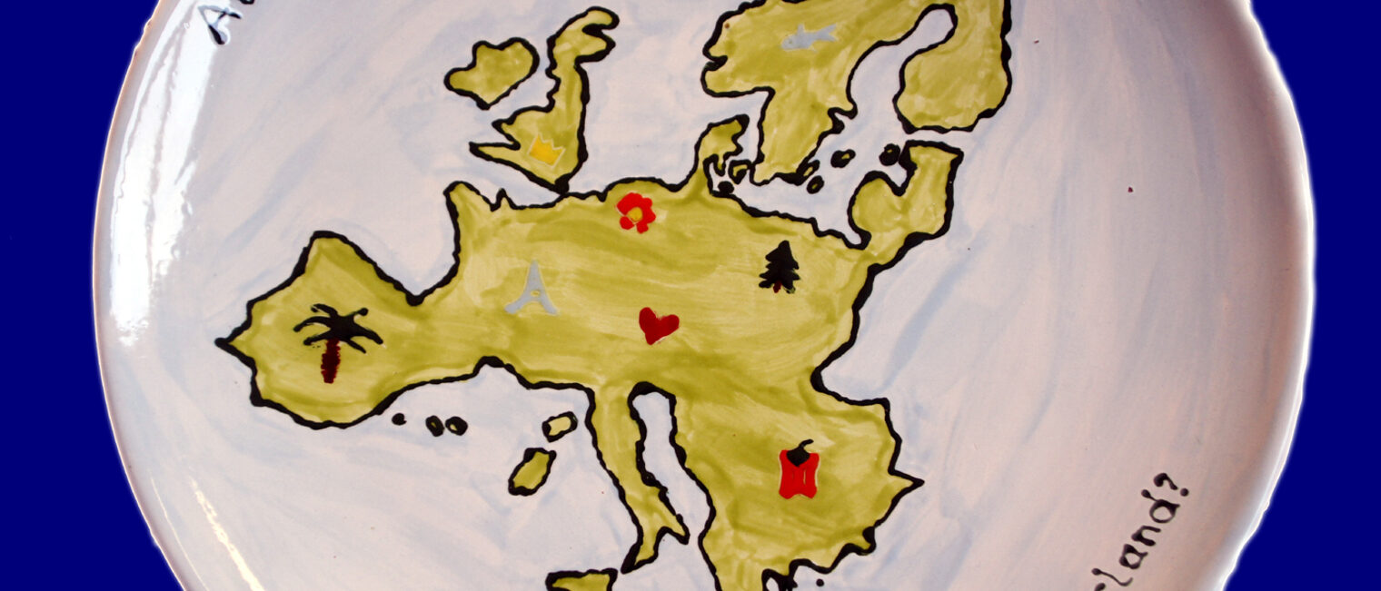 Europa, Karte, EU, Teller