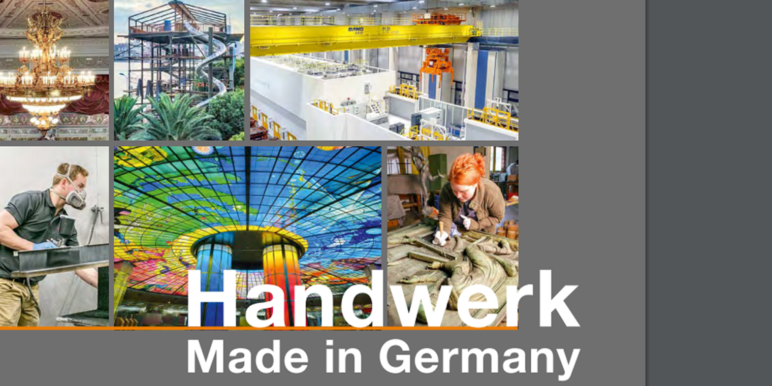 Broschüre: Handwerk - Made in Germany