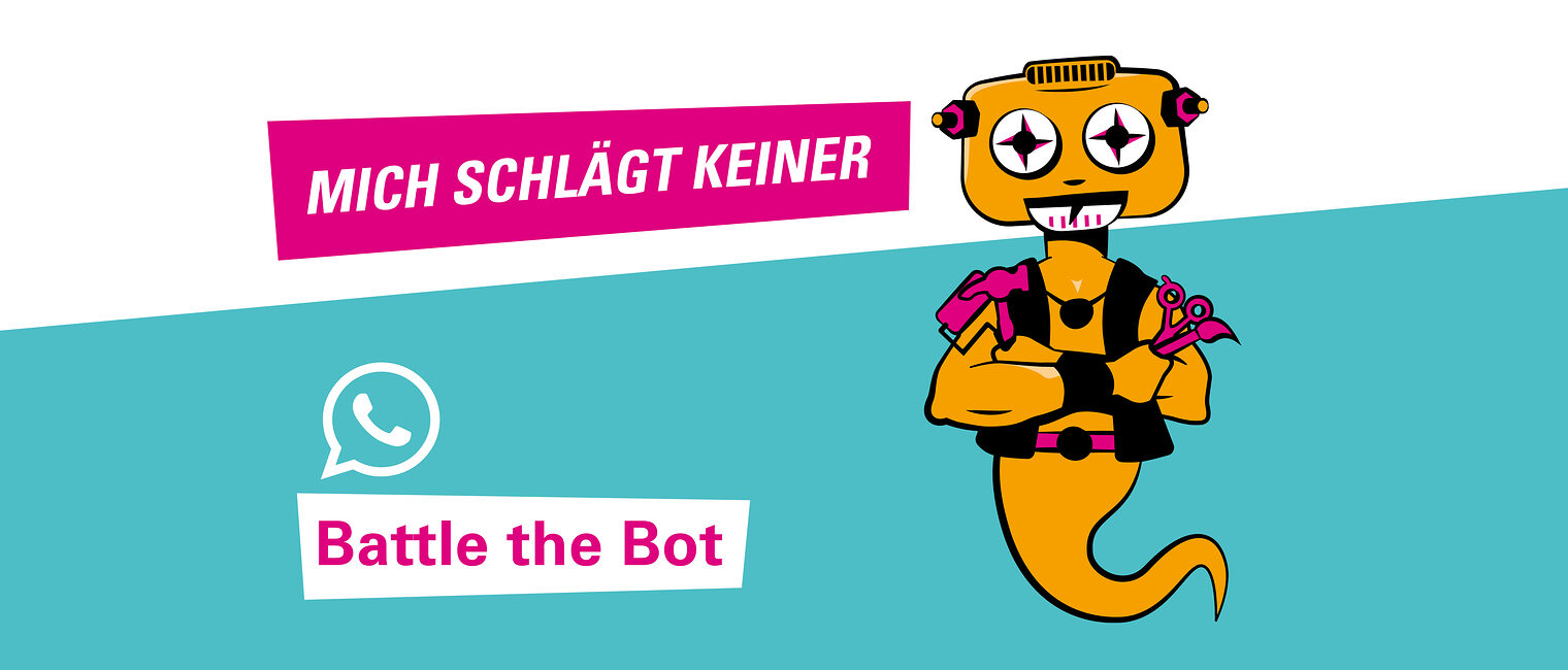 Headerbild Battle the Bot, Nachwuchskampagne Macher gesucht!