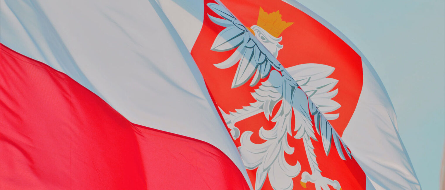 Flagge Fahne Polen