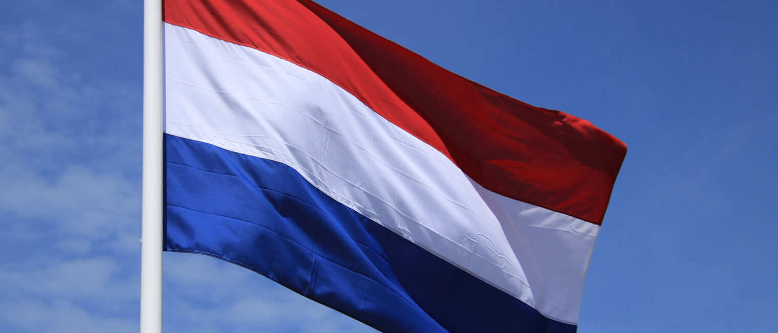 Flagge Fahne Niederlande Himmel