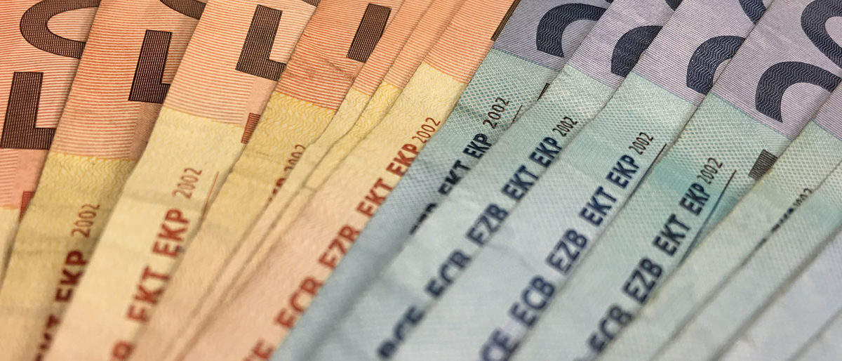 Geldschein Währung Euro