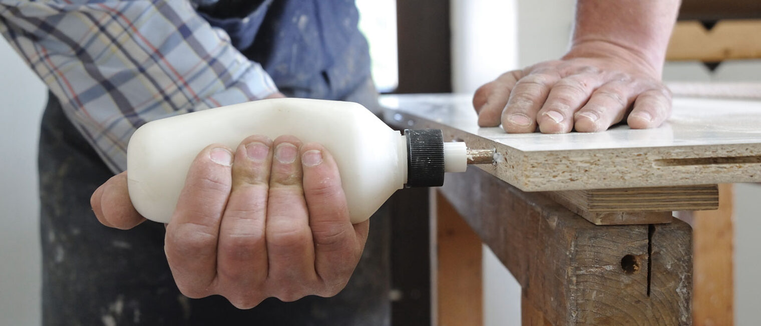 5806 Hand Leim Holz Brett Tischler Schreiner Werkstatt