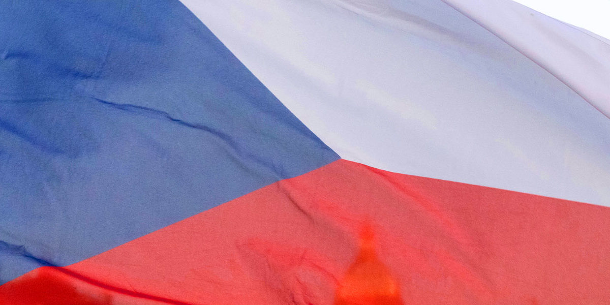 Flagge Fahne Tschechien