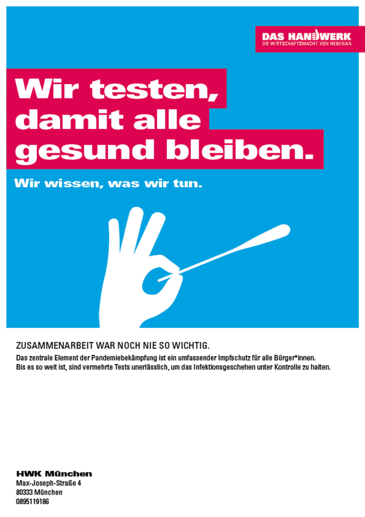 Imagekampagne Corona Artikel Fur Betriebe Handwerkskammer Fur Munchen Und Oberbayern