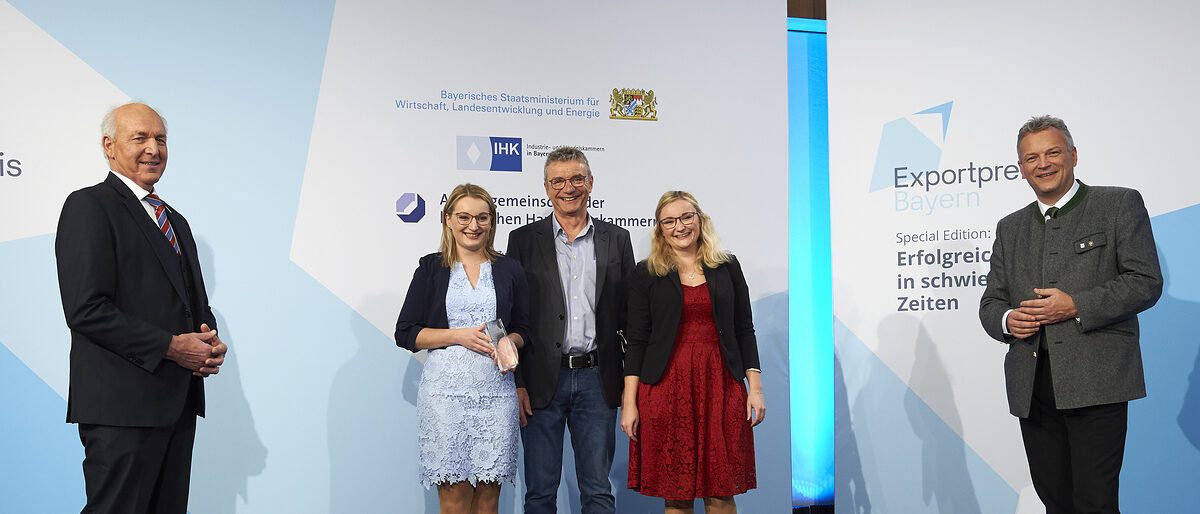 Firma Schroll GmbH ist Gewinner der Kategorie "Beachtliche Innovation in Corona-Zeiten"