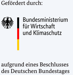 BMWi Logo Bundesministerium für Wirtschaft und Klimaschutz Förderung gefördert Beschluss Bundestag