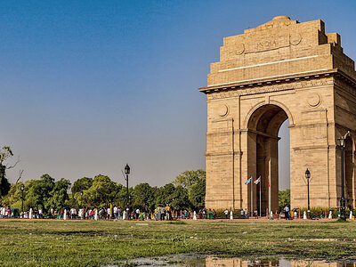India Gate Triumphbogen Neu-Delhi Indien