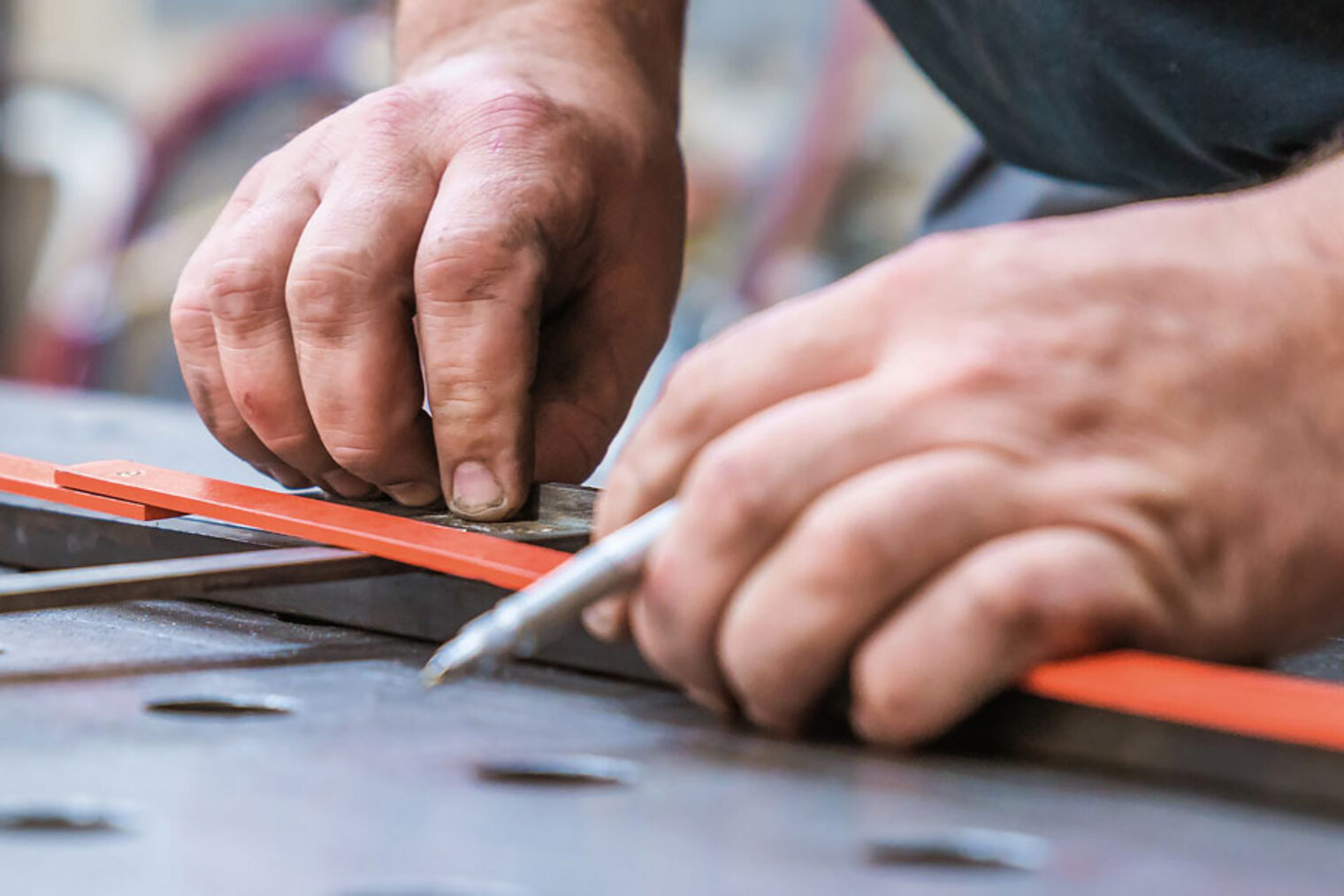 Hand Werkstatt Metall Zollstock Lineal Messen