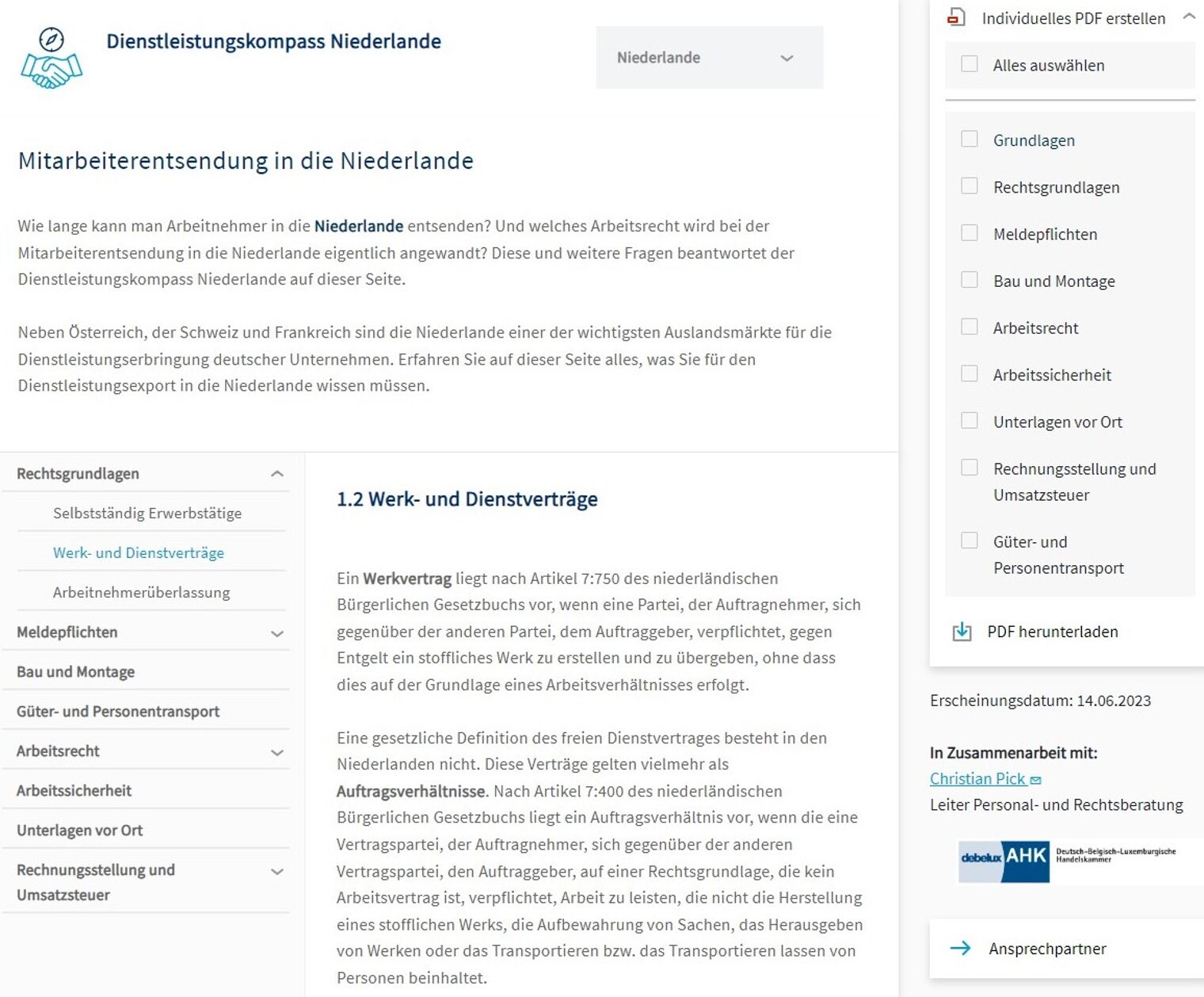 DL-Kompass Niederlande