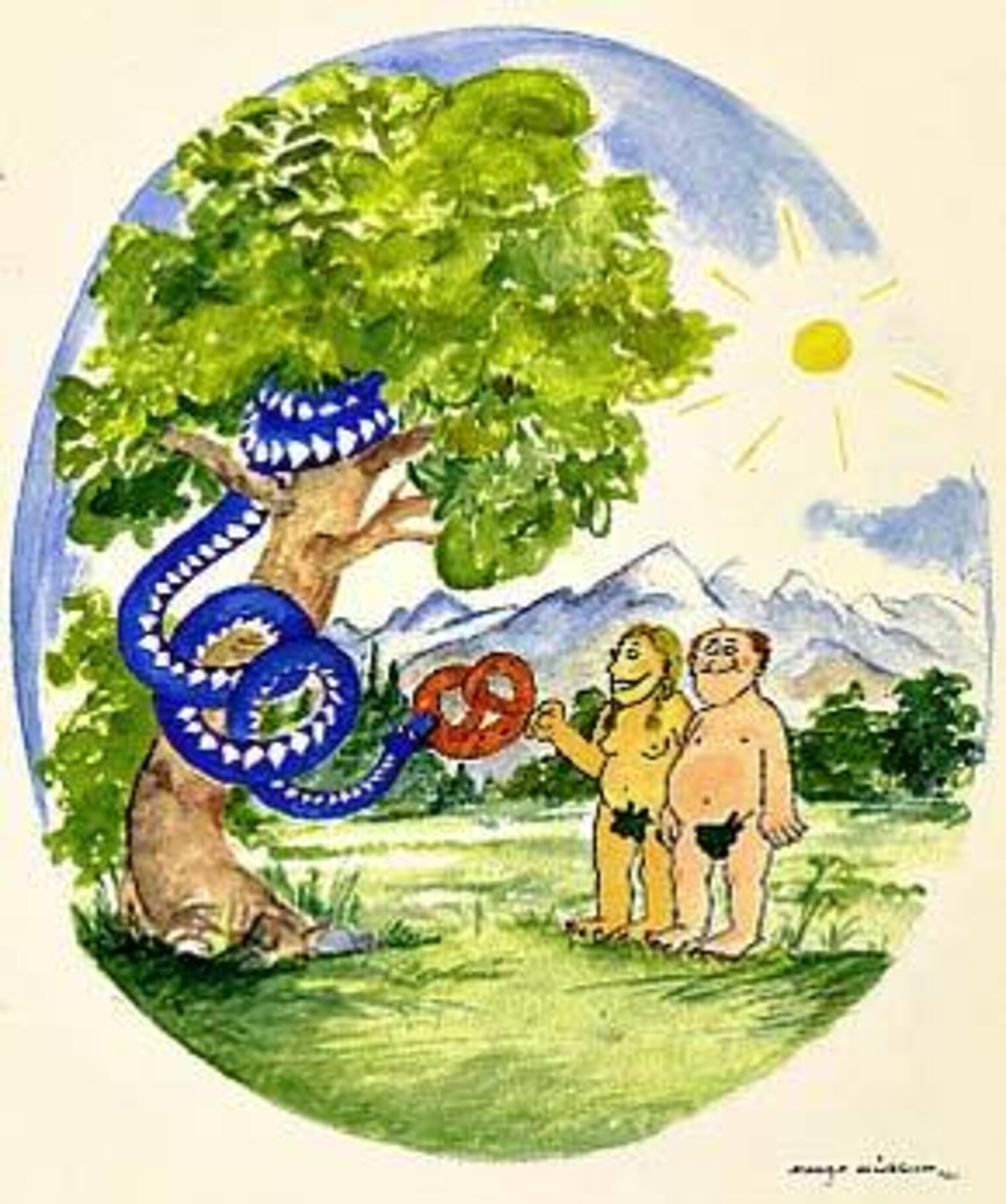 Am Anfang war die Breze