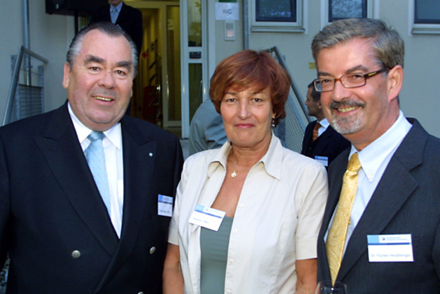 (v.l.n.r.) Handwerkskammer-Präsident Heinrich Traublinger, MdL, Arbeitsministerin Christa Stevens und Dr. Heinz Fischer-Heidlberger, Präsident des bayerischen Obersten Rechnungshofs