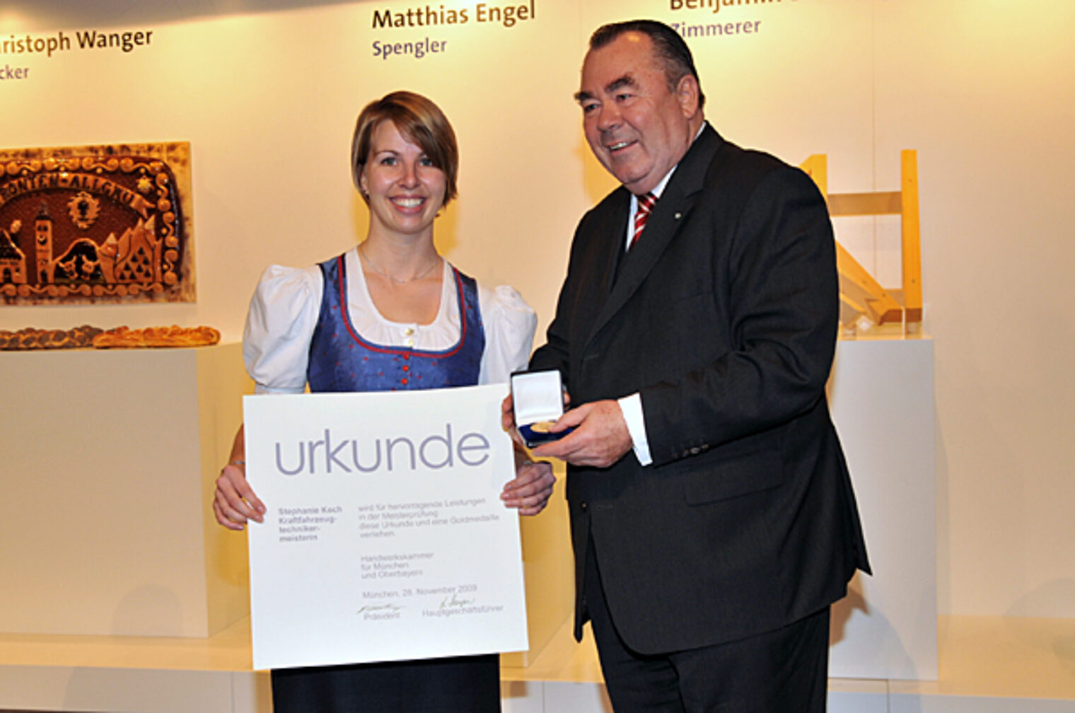Jahresbestmeister auf der Meisterfeier 2009