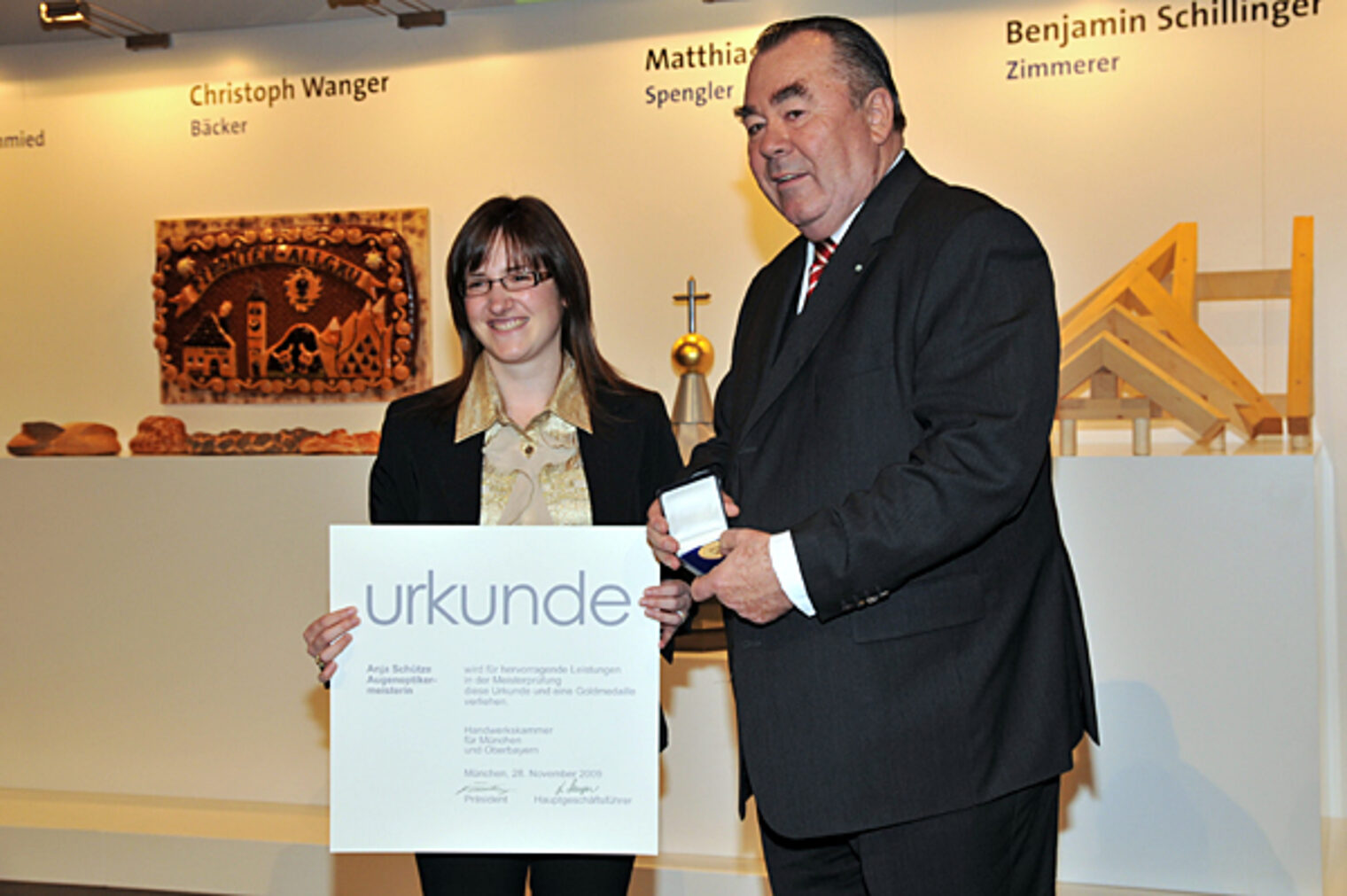 Jahresbestmeister auf der Meisterfeier 2009