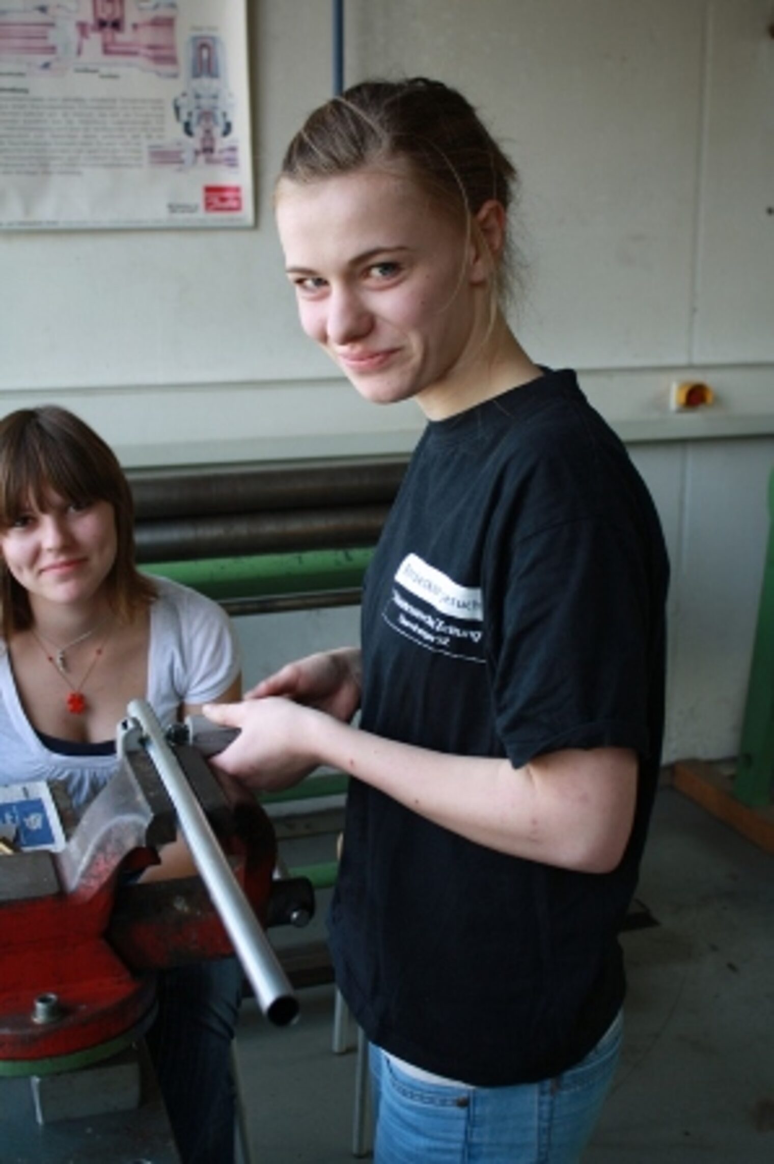 Girls Day 2010 Weilheim Bereich Anlagenmechanikerin