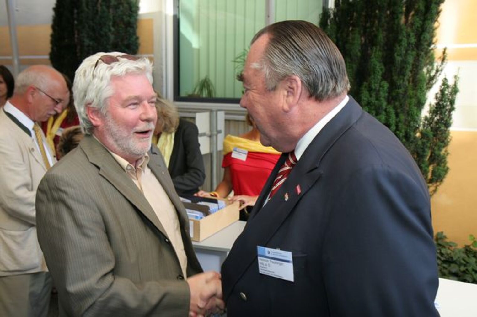 Sommerempfang 2010 im Innenhof der Handwerkskammer für München und Oberbayern