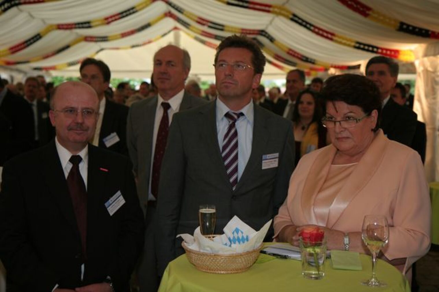 Sommerempfang 2010 im Innenhof der Handwerkskammer für München und Oberbayern