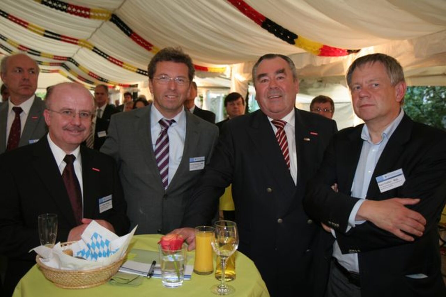 Sommerempfang 2010 im Innenhof der Handwerkskammer für München und Oberbayern