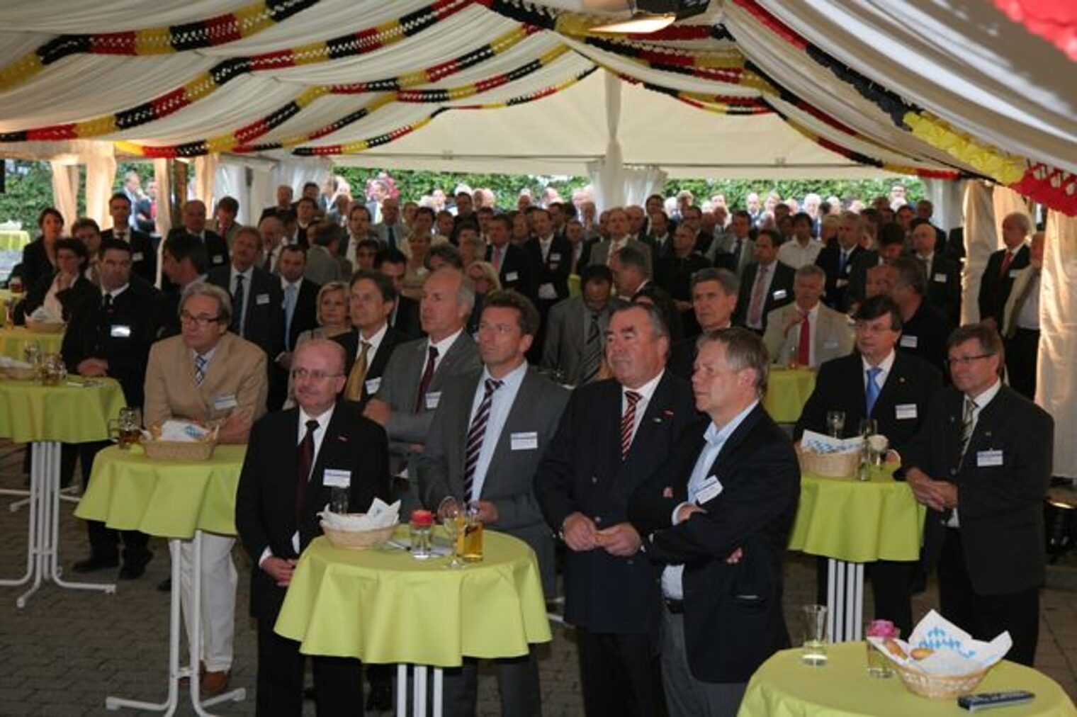 Sommerempfang 2010 im Innenhof der Handwerkskammer für München und Oberbayern