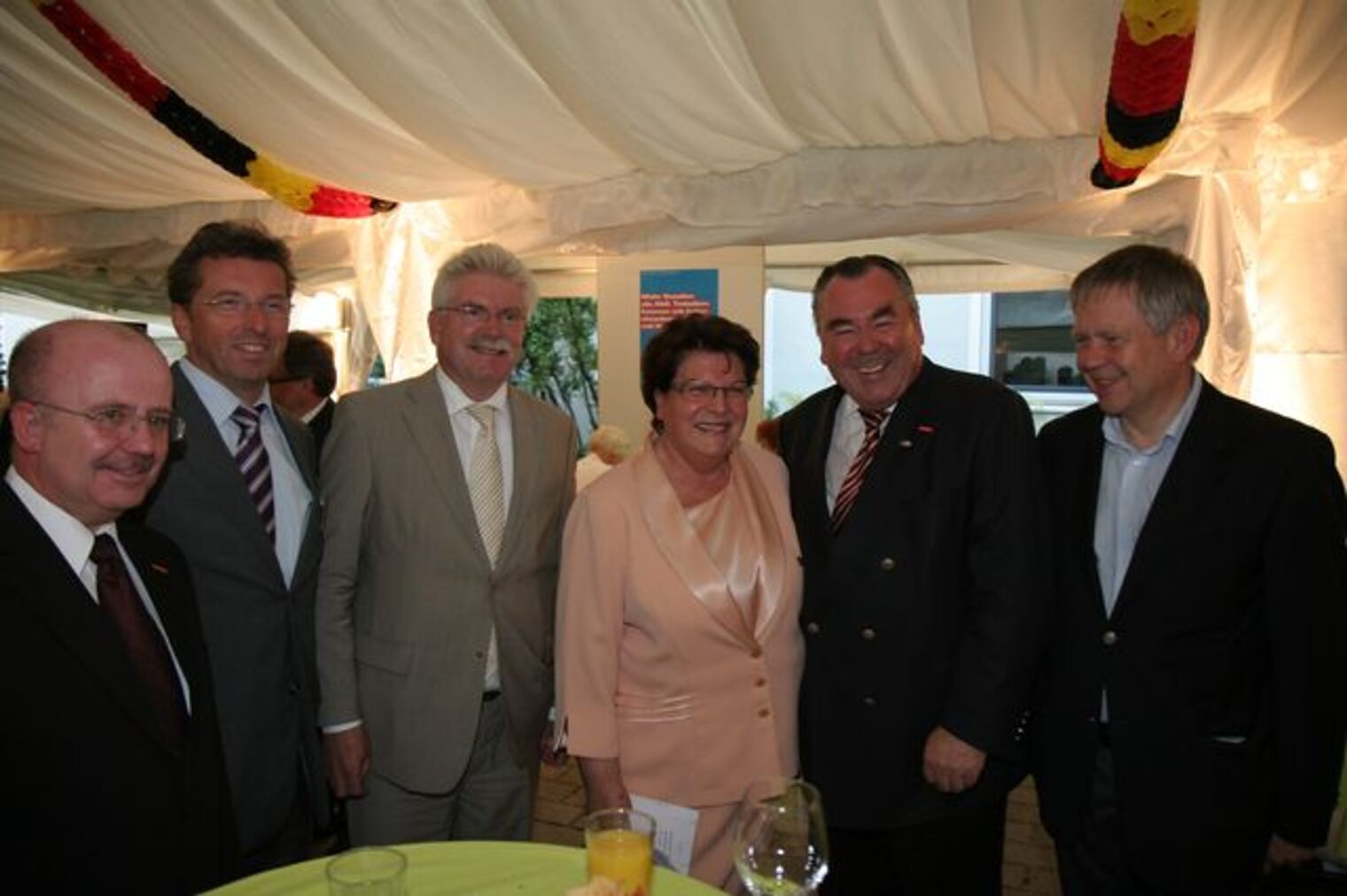 Sommerempfang 2010 im Innenhof der Handwerkskammer für München und Oberbayern