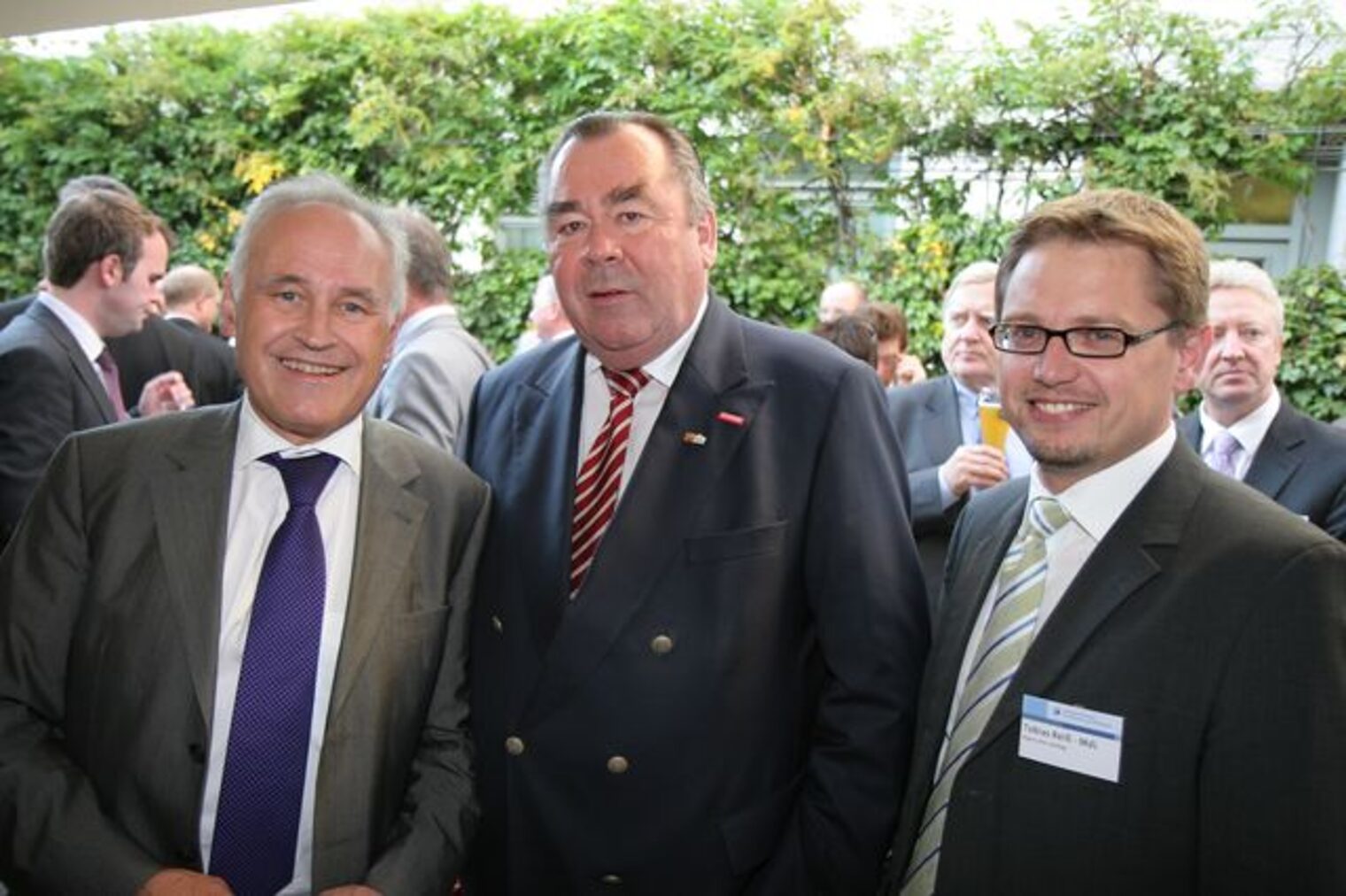 Sommerempfang 2010 im Innenhof der Handwerkskammer für München und Oberbayern