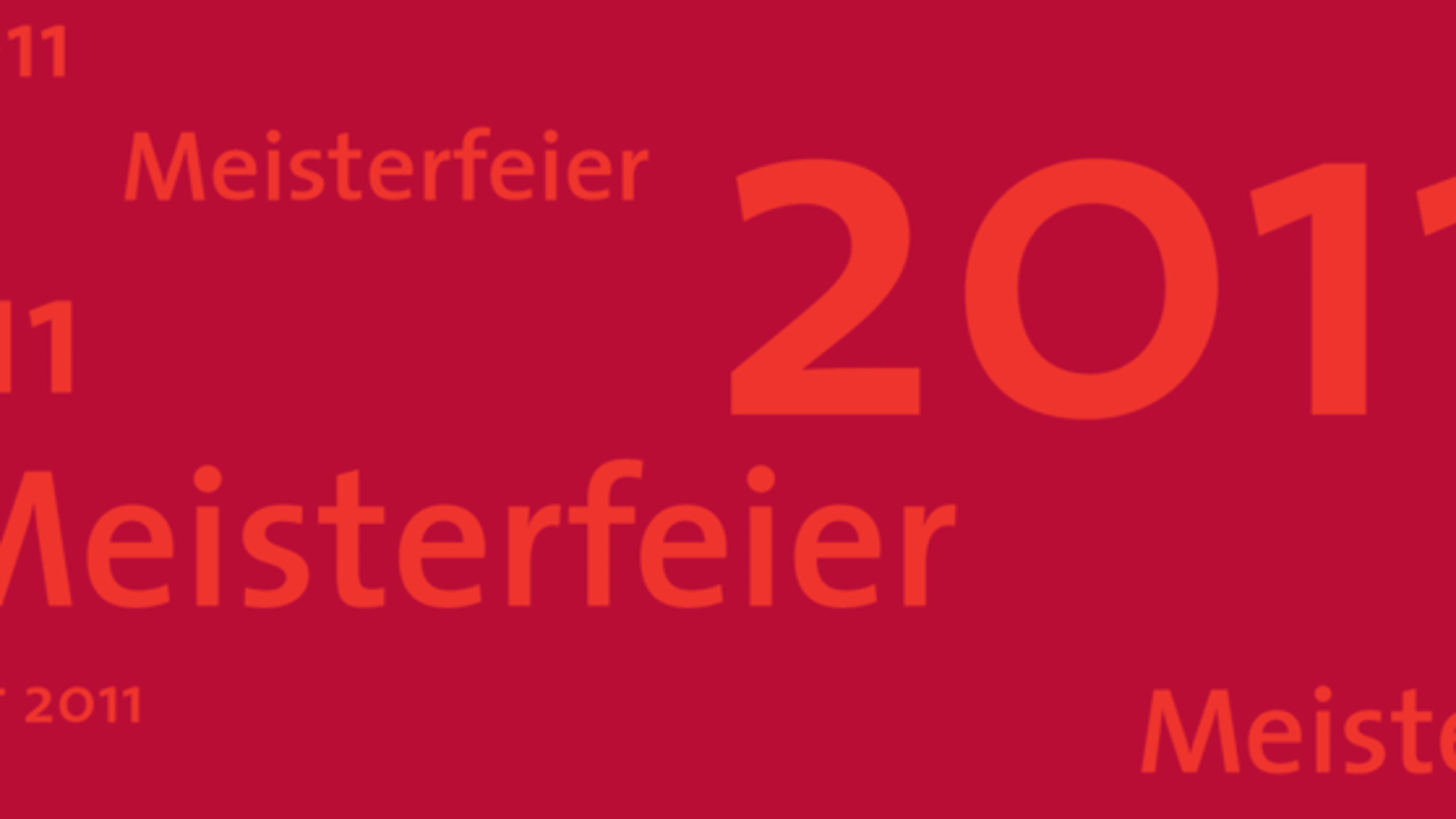 Meisterfeier 2011