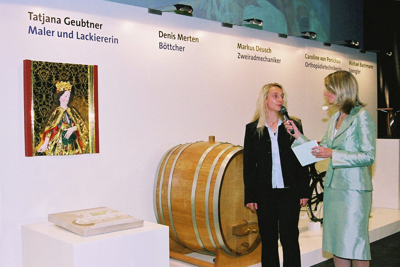 Bilder der Meisterfeier vom 10. Dezember 2005 im Internationalen Congress Centrum München