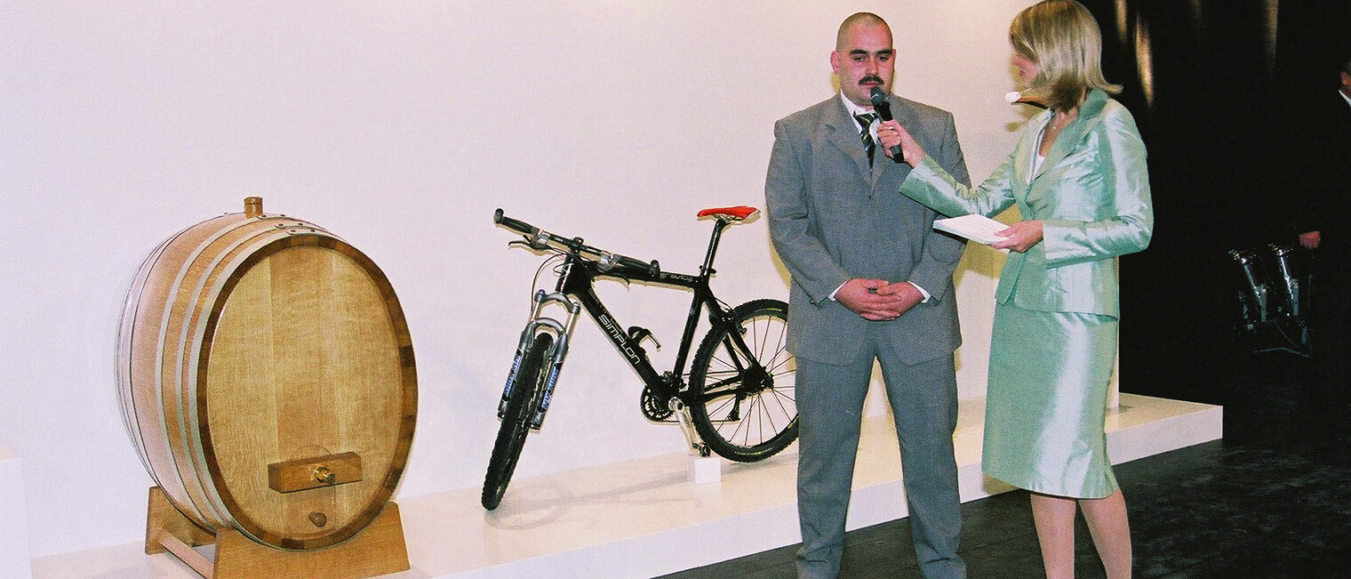 Bilder der Meisterfeier vom 10. Dezember 2005 im Internationalen Congress Centrum München