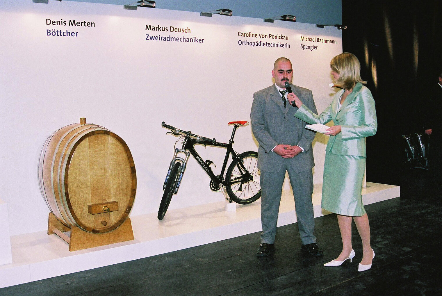 Bilder der Meisterfeier vom 10. Dezember 2005 im Internationalen Congress Centrum München