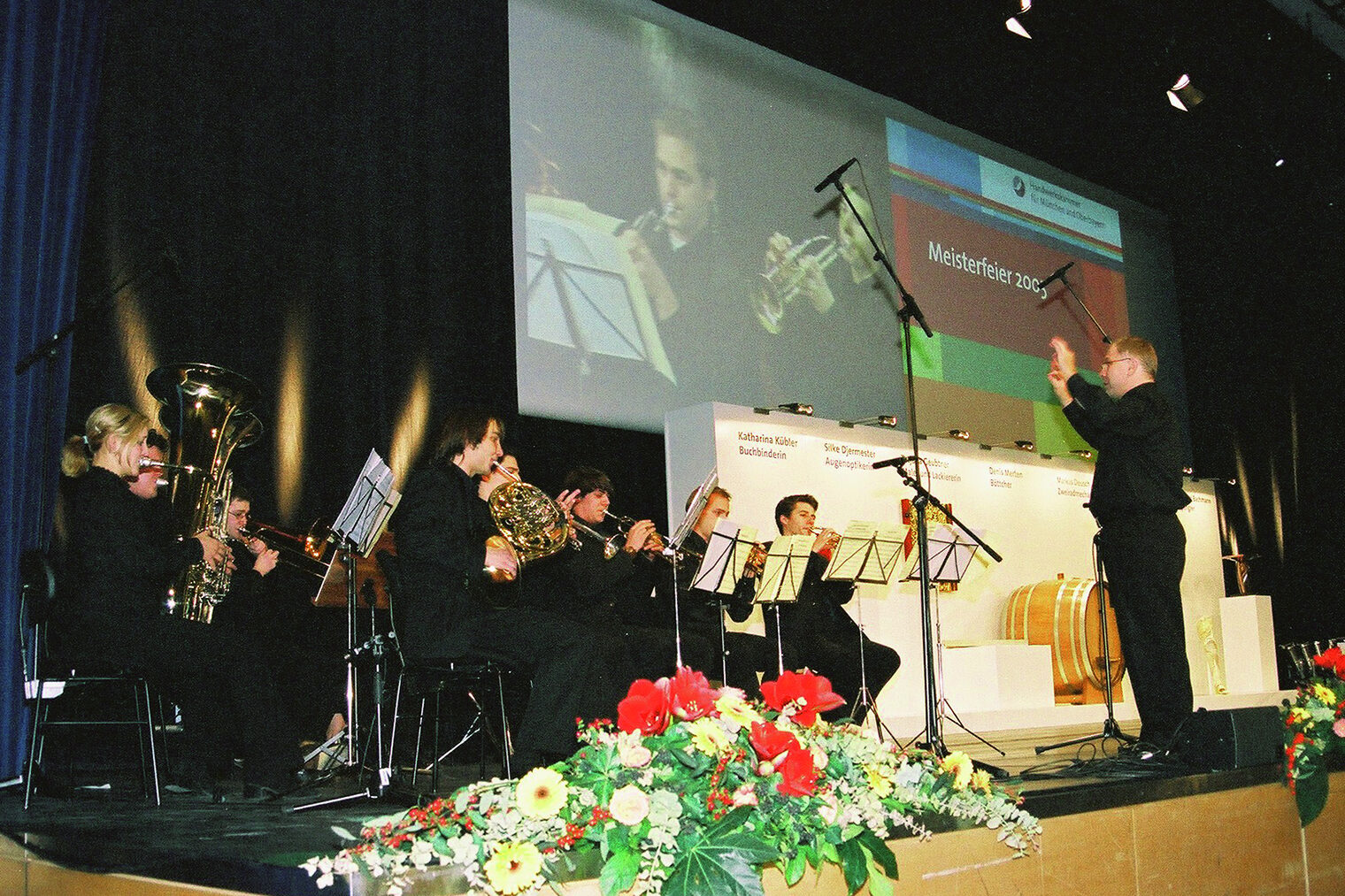 Bilder der Meisterfeier vom 10. Dezember 2005 im Internationalen Congress Centrum München