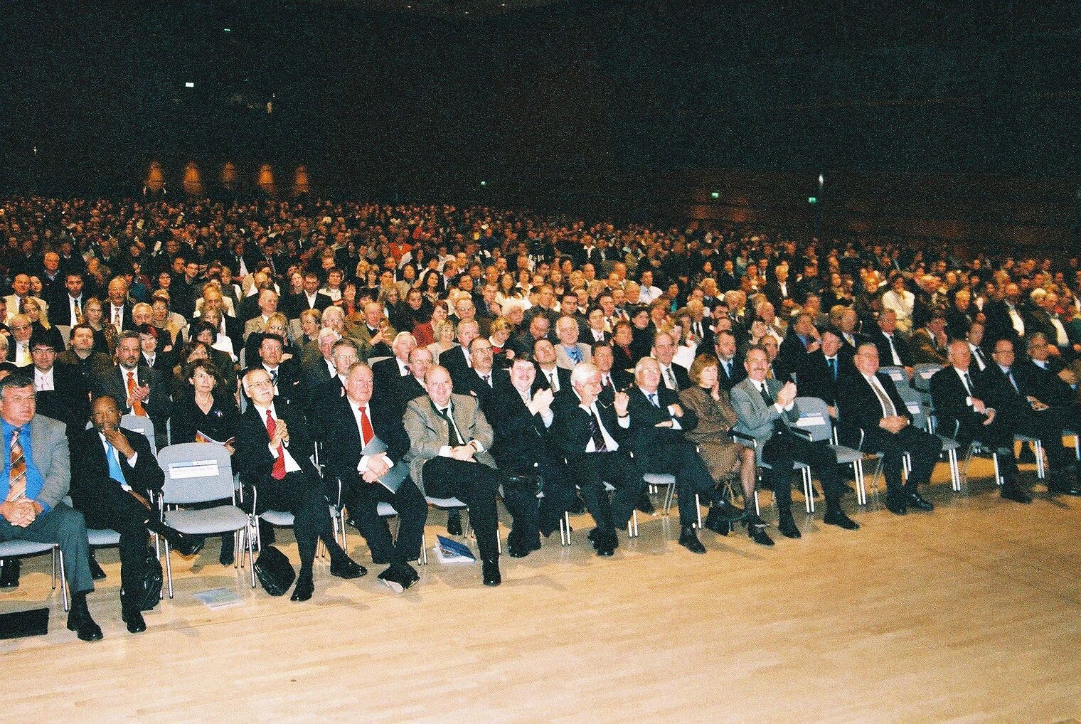 Bilder der Meisterfeier vom 10. Dezember 2005 im Internationalen Congress Centrum München