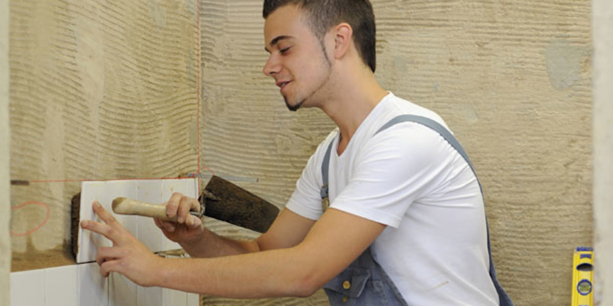 Fliesenleger Handwerker 6167 Fliesen Bau