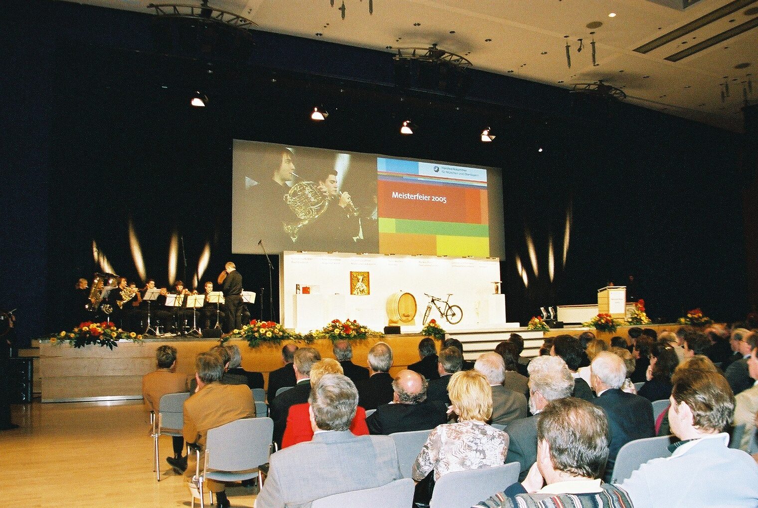 Bilder der Meisterfeier vom 10. Dezember 2005 im Internationalen Congress Centrum München