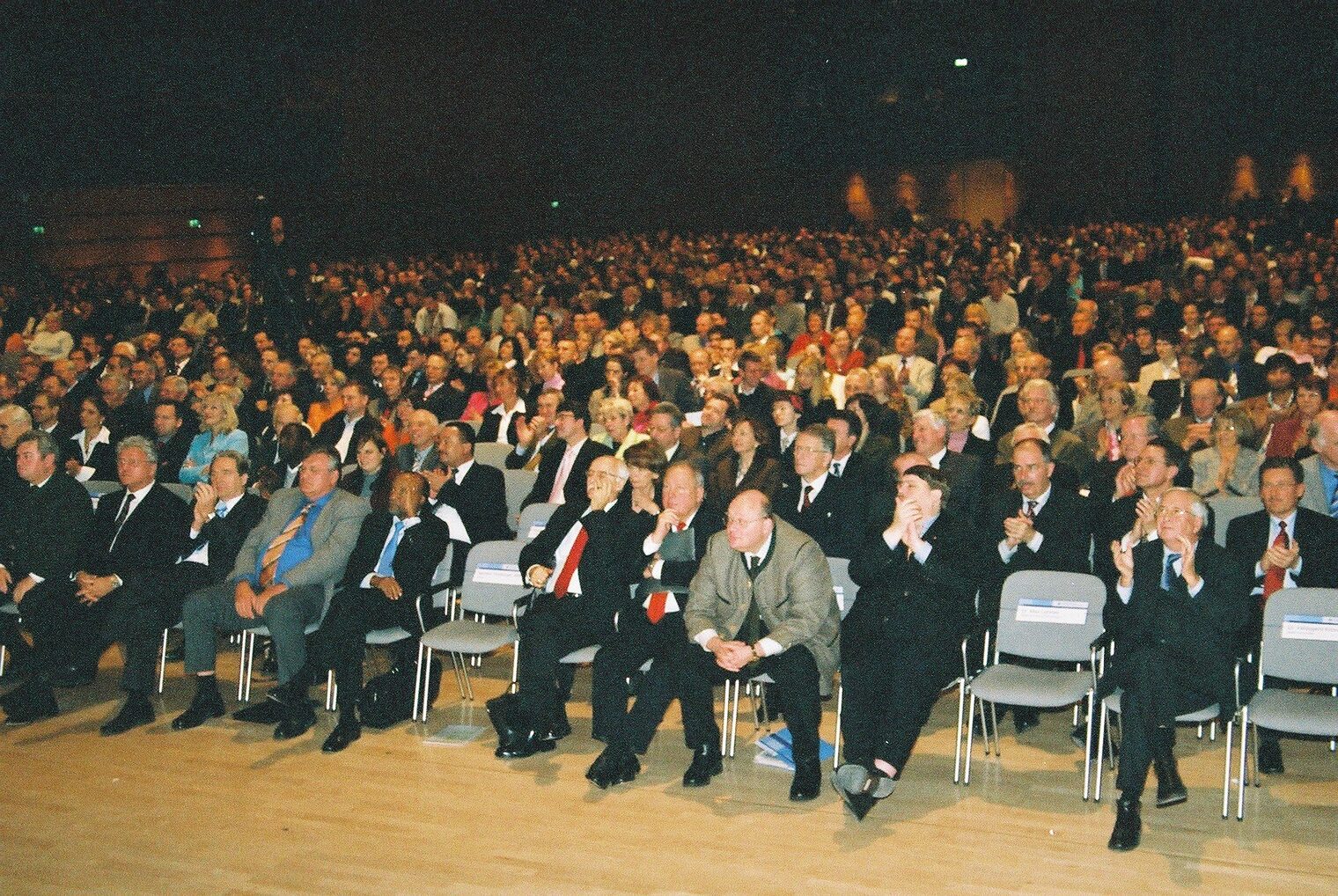 Bilder der Meisterfeier vom 10. Dezember 2005 im Internationalen Congress Centrum München