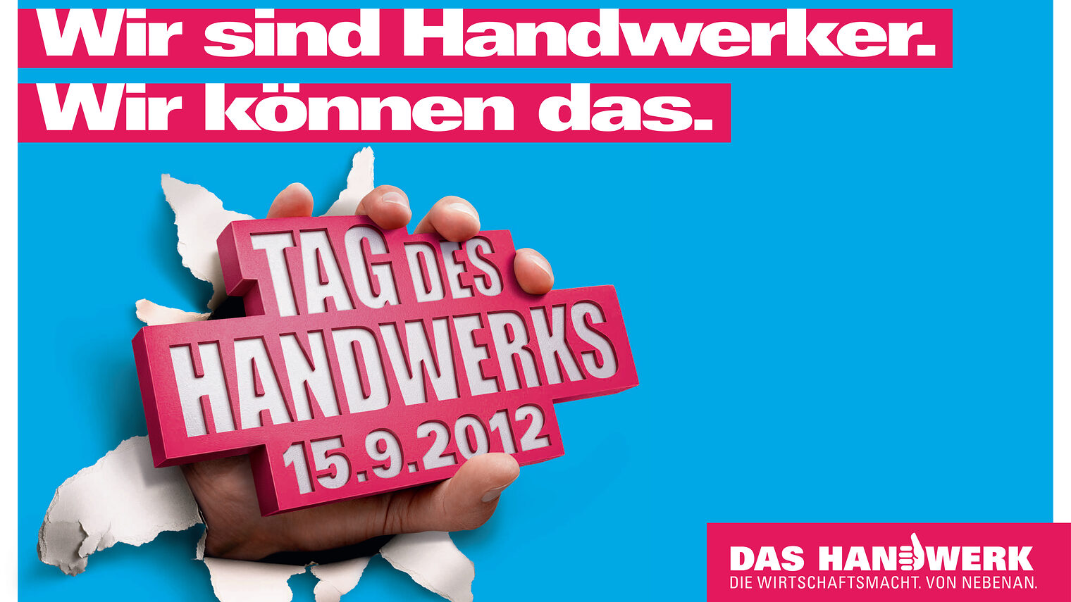 Tag des Handwerks 2012