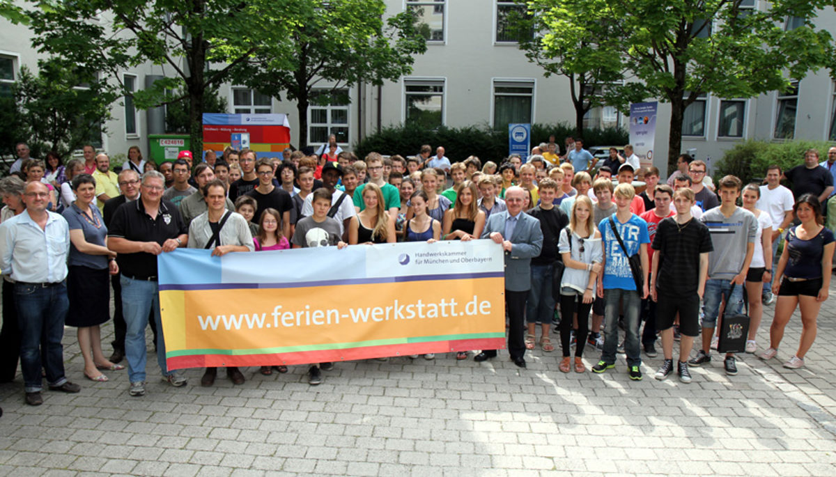 Ferien-Werkstatt der Handwerkskammer startet