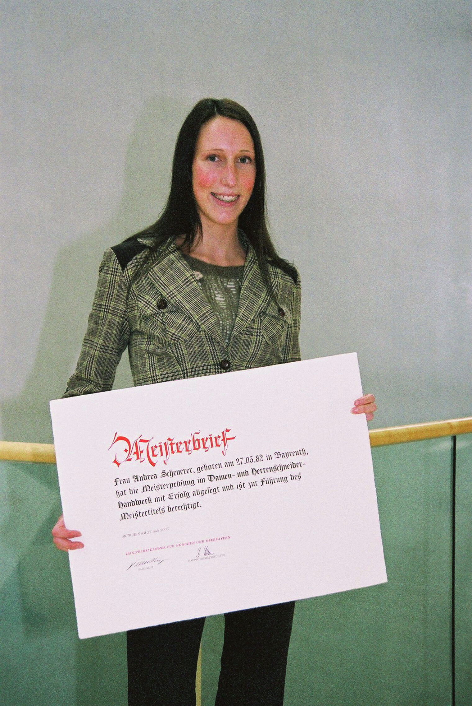 Bilder der Meisterfeier vom 10. Dezember 2005 im Internationalen Congress Centrum München